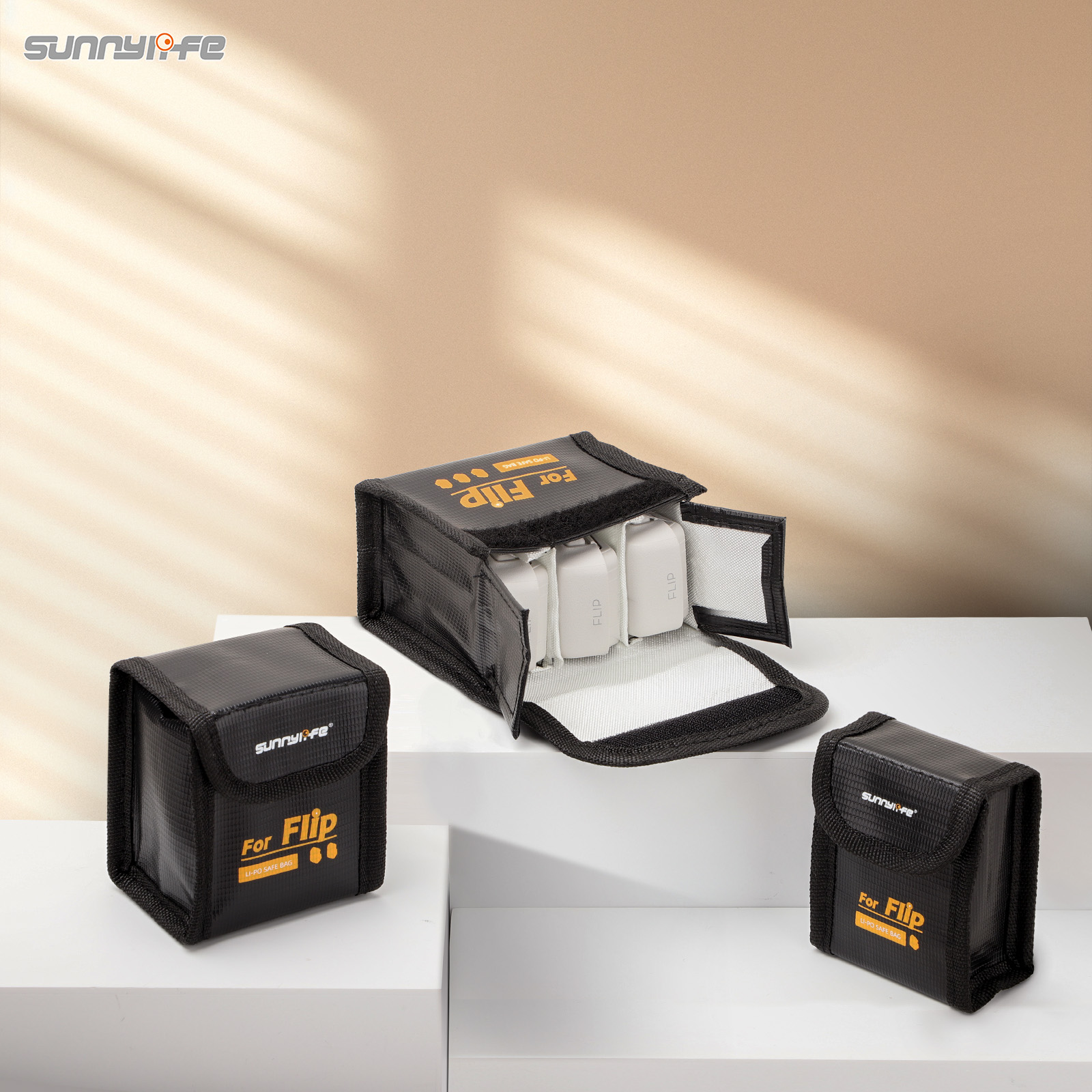Drone Battery Bag - แบตเตอรี่ลิเธียมป้องกันการระเบิดสําหรับ DJI Flip สูงอุณหภูมิความปลอดภัยป้องกันกระเป๋าสําหรับ DJI Flip