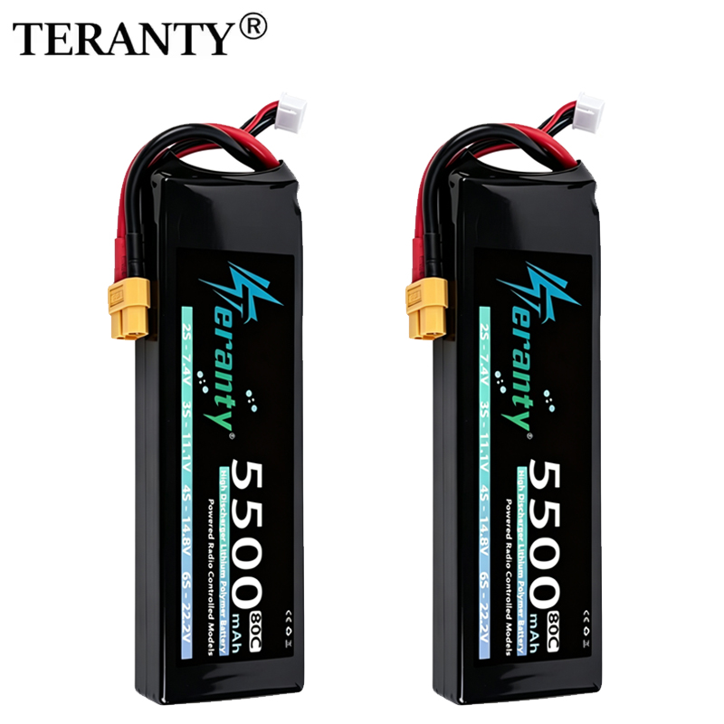 Drone Battery 3S - 1/2 ชิ้น แบตเตอรี่ลิโพ TERANTY 3S 5500mAh