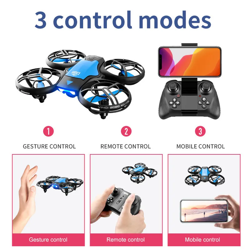 โดรน V8 รุ่นใหม่ขนาดเล็ก 4K ระ - Drone Battery Case บทวิจารณ์และราคา