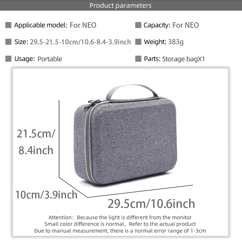 กล่องเก็บอุปกรณ์เสริมสำหรับโดร - Drone Battery Bag บทวิจารณ์และราคา