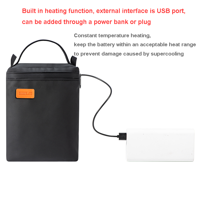 กระเป๋าเก็บความร้อนแบตเตอรี่โด - Drone Battery Bag บทวิจารณ์และราคา