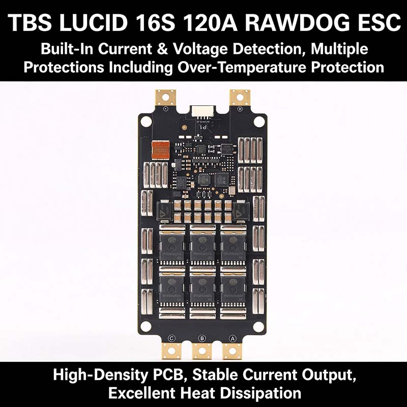TBS LUCID 16S 120A RAWDOG ESC, - Drone Battery High Voltage บทวิจารณ์และราคา