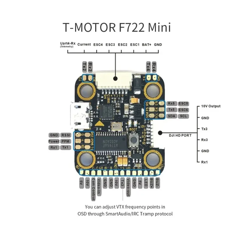 ชุดอุปกรณ์ T-Motor MINI F7 FC  - Betaflight Fc F7 บทวิจารณ์และราคา